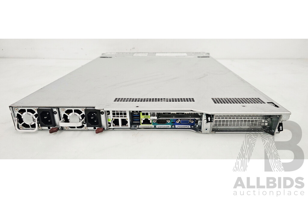 Nutanix (NXS1U1NS10G610) Dual Intel Xeon GOLD (6148) 2.40GHz-3.70GHz 20-Core CPU 1RU Server W/ 384GB DDR4 RAM