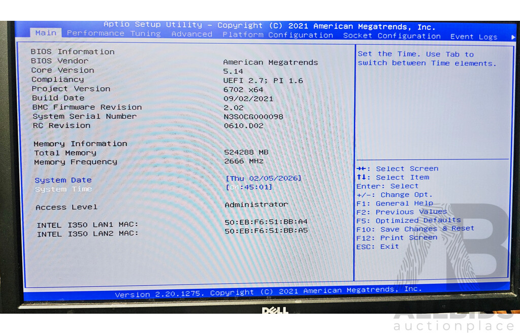Asus (ESC4000 G4X) Dual Intel Xeon GOLD (5220R) 2.20GHz-4.00GHz 24-Core CPU 2RU Server W/ 512GB DDR4 & 3x Nvidia A100 80GB Tensor Core Graphics Cards