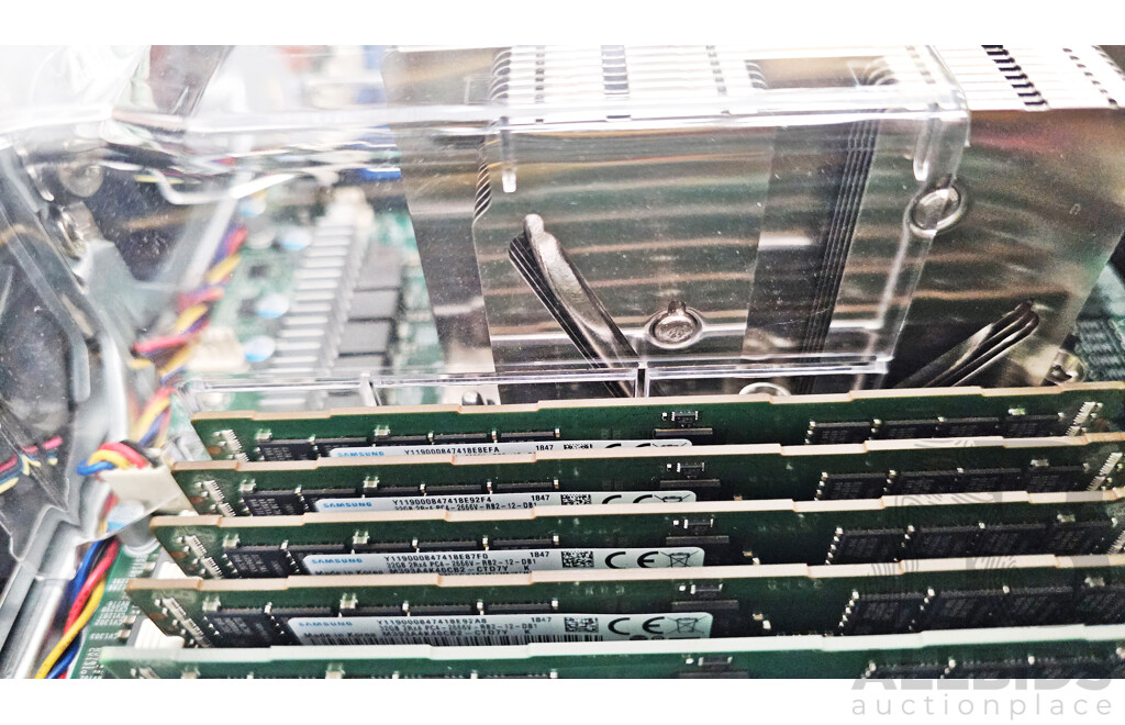 Nutanix (NXS2U1NL12G600) Dual Xeon GOLD (6148) 2.40GHz-3.70GHz 20-Core CPU 2RU Server W/ 384GB DDR4