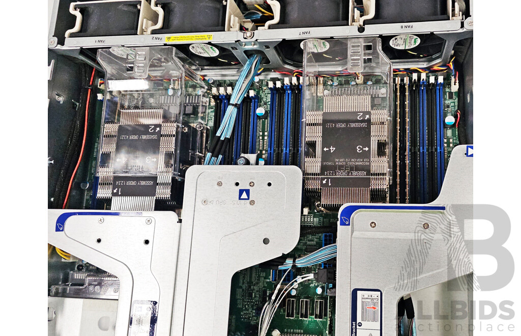 Nutanix (NXS2U1NL12G600) Dual Xeon GOLD (6154) 3.00GHz-3.70GHz 18-Core CPU 2RU Server W/ 128GB DDR4