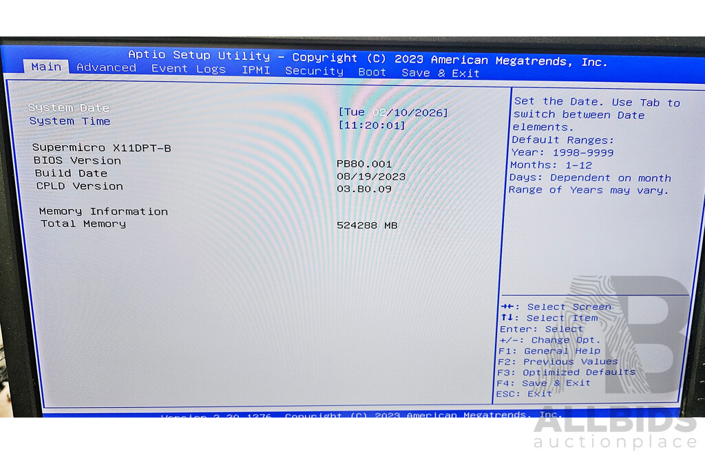 Nutanix (NXS2U2NL12G600) 2RU Dual-Node Server W/ 1x Dual Intel Xeon SILVER (4116) 2.1GHz-3.0GHz 12-Core CPU & 512GB DDR4 RAM Nodes