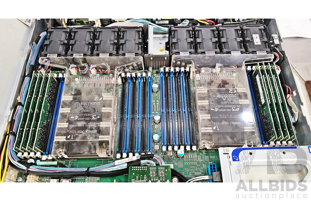 Nutanix (NXS1U1NS10G610) Dual Intel Xeon GOLD (6148) 2.4GHz-3.7GHz 20-Core CPU 1RU Server W/ 256GB