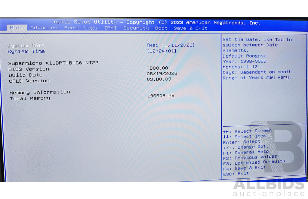 Nutanix (NXS2U2NL12G600) 2RU Dual-Node Server W/ 2x Dual Intel Xeon SILVER (4114) 2.2GHz-3.0GHz 10-Core CPU & 192GB DDR4 RAM Nodes