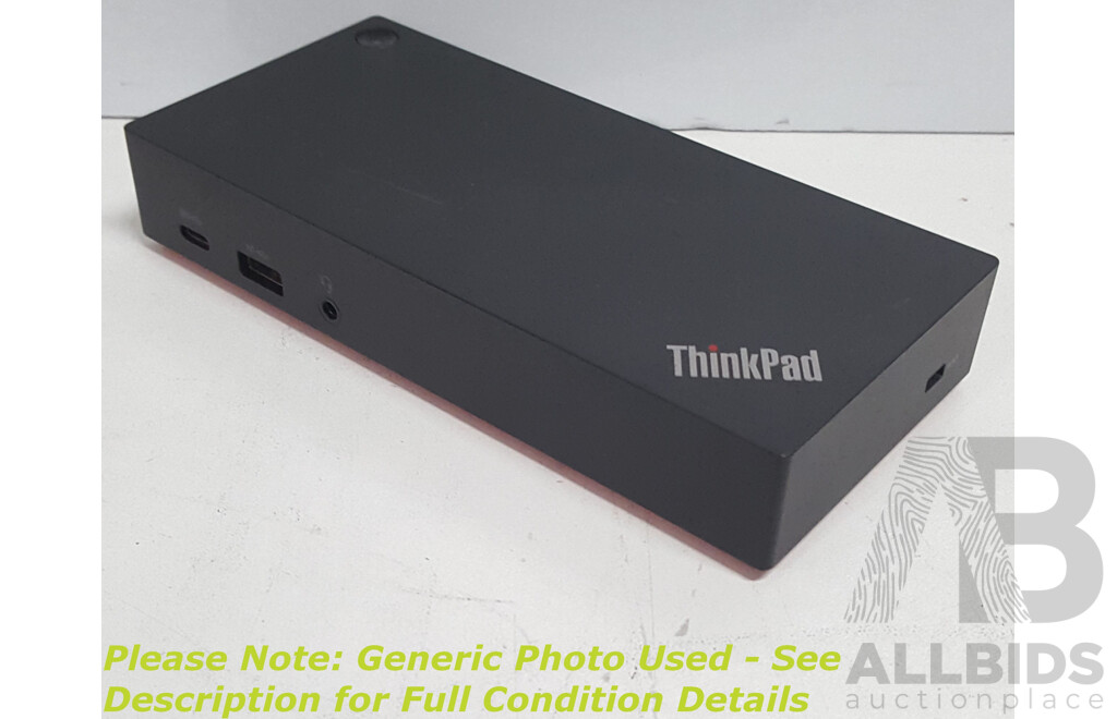 Lenovo (LDC-G2) ThinkPad USB-C Dock Gen2 w/ Power Supply