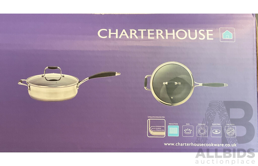 CHARTERHOUSE Vision Saute Pan 24 Cm - Lot of 4