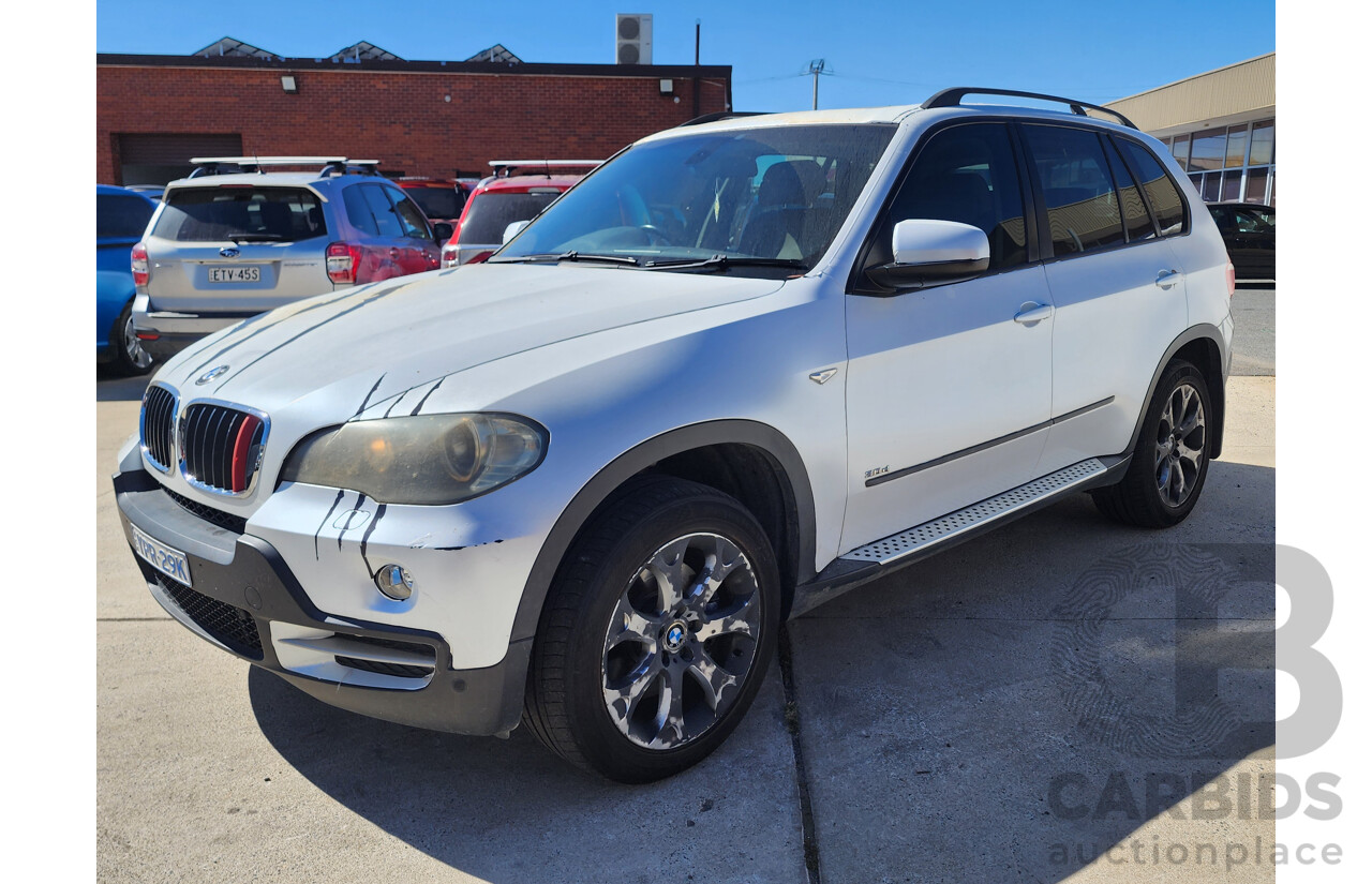 9/2007 Bmw X5 3.0d E70 4d Wagon White 3.0L