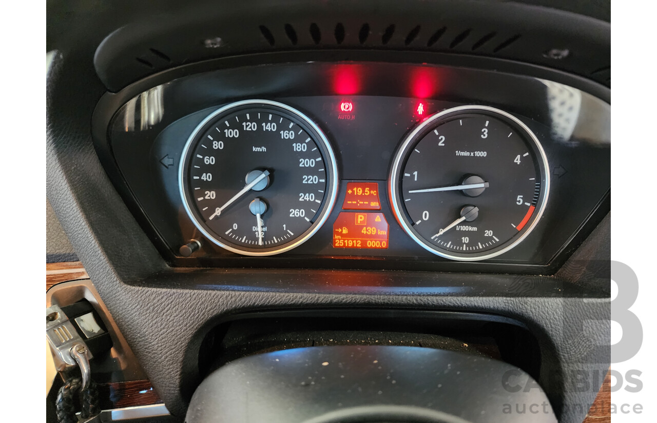 9/2007 Bmw X5 3.0d E70 4d Wagon White 3.0L