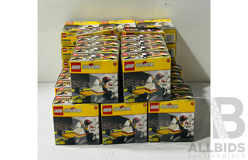 Box with Quantity 40 Lego Sets 1250, Sealed in Boxes