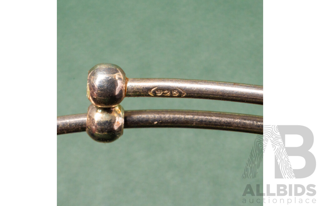 NEW - Torini Sterling Silver Expanding Bead Bangle, Made in Italy, 4.77 Grams