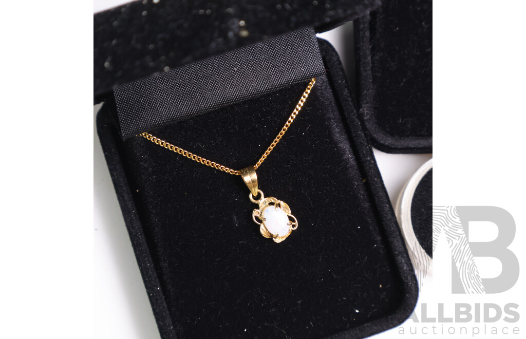 Opal Jewellery - Lot of 4