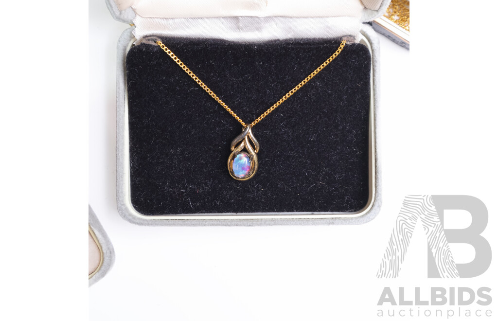 Set of Opal Jewellery - Lot of 5