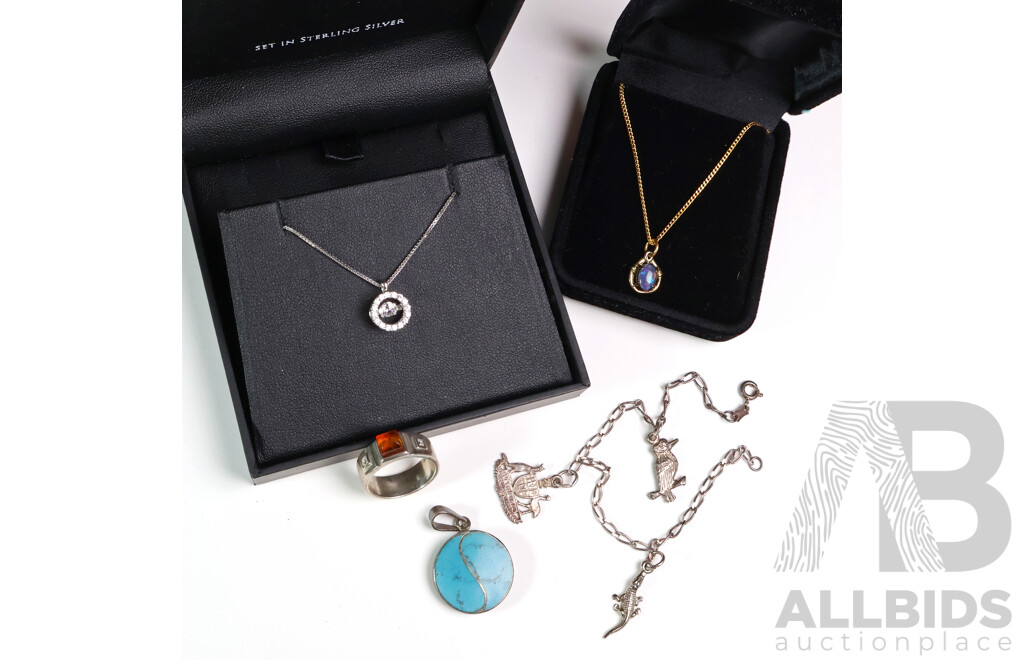 Assorted 925 Sterling Silver Jewellery - Lot of 5