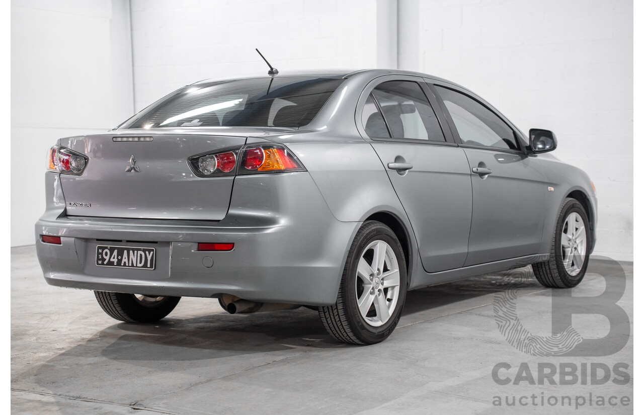3/2014 Mitsubishi Lancer ES Sport CJ MY14.5 4d Sedan Warm Silver Metallic 2.0L