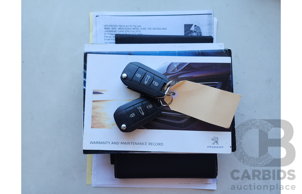 8/2013 Peugeot 508 Active 1.6T MY13 4d Sedan White 1.6L