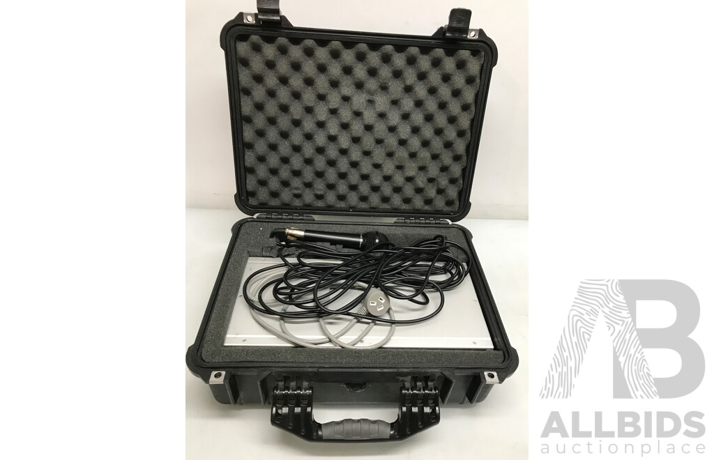 Quest (MD12) Media Distribution Amplifier with Microphone in Pelican 1520 Protector Case