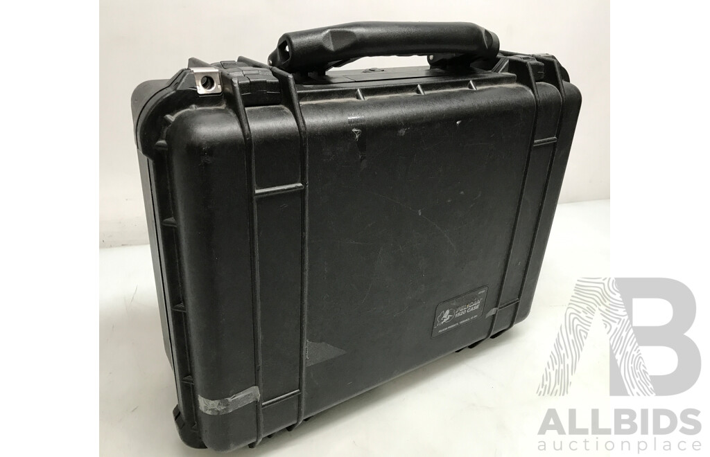 Quest (MD12) Media Distribution Amplifier with Microphone in Pelican 1520 Protector Case