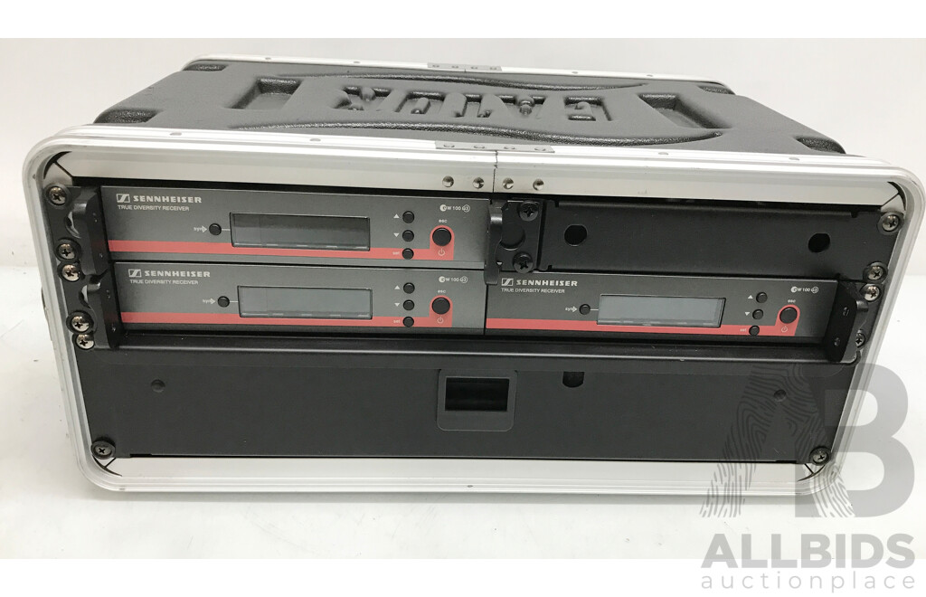 Sennheiser (EM 100 G3) True Diversity Receivers in Gator Road Case