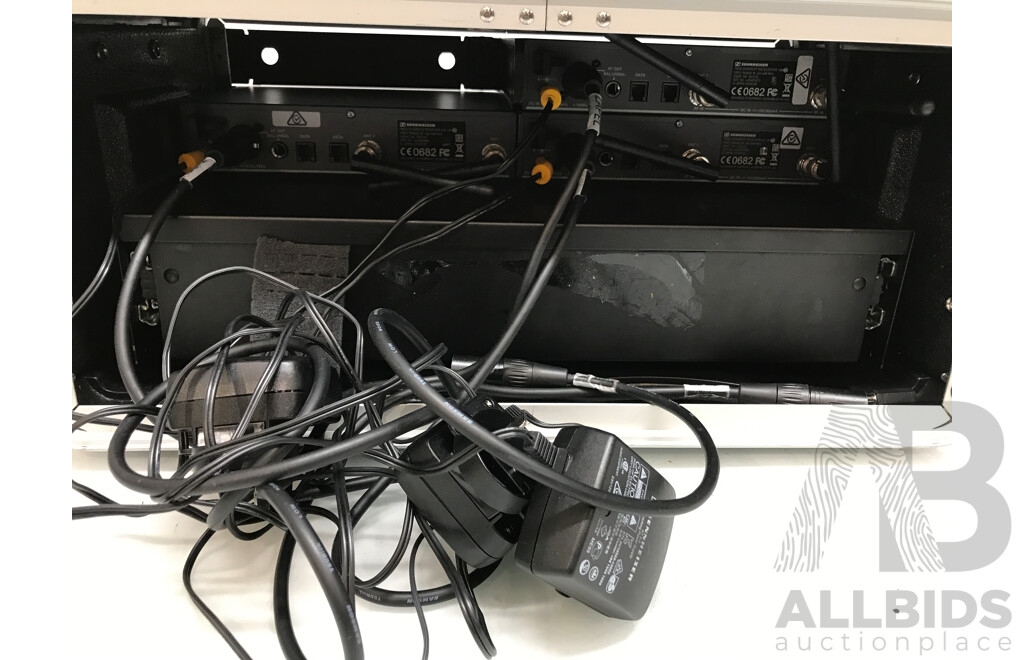 Sennheiser (EM 100 G3) True Diversity Receivers in Gator Road Case