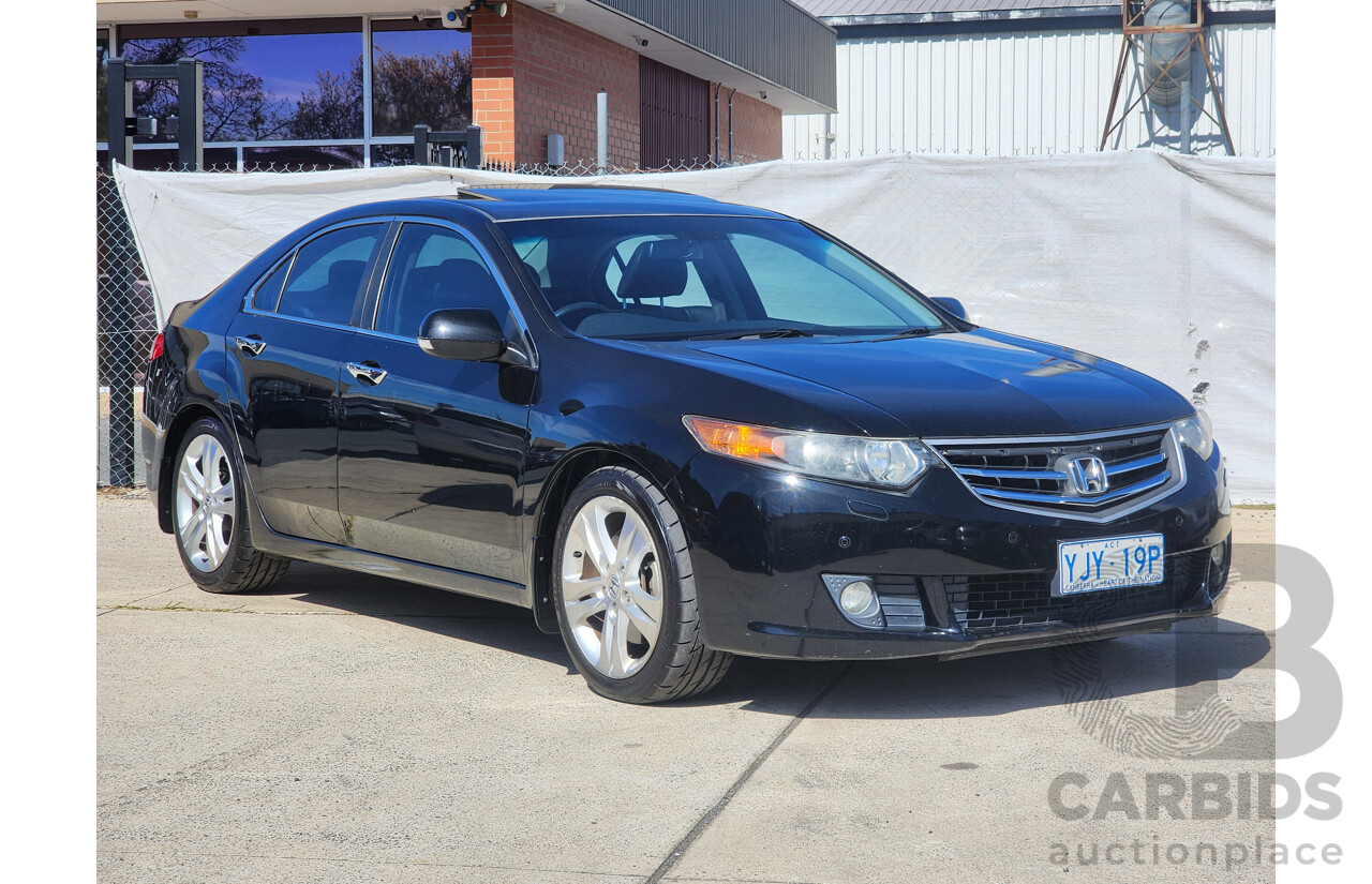 3/2010 Honda Accord EURO Luxury NAVI 10 4d Sedan Black 2.4L