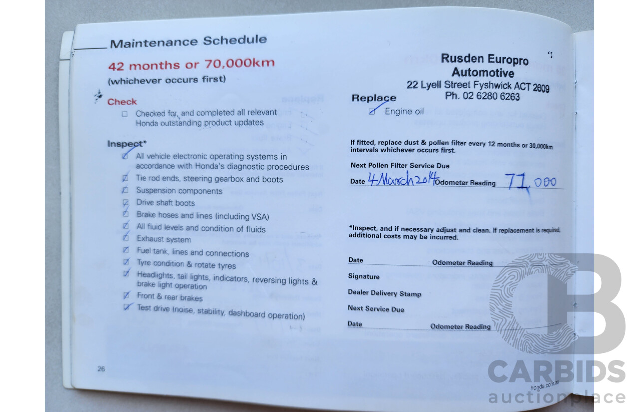 3/2010 Honda Accord EURO Luxury NAVI 10 4d Sedan Black 2.4L