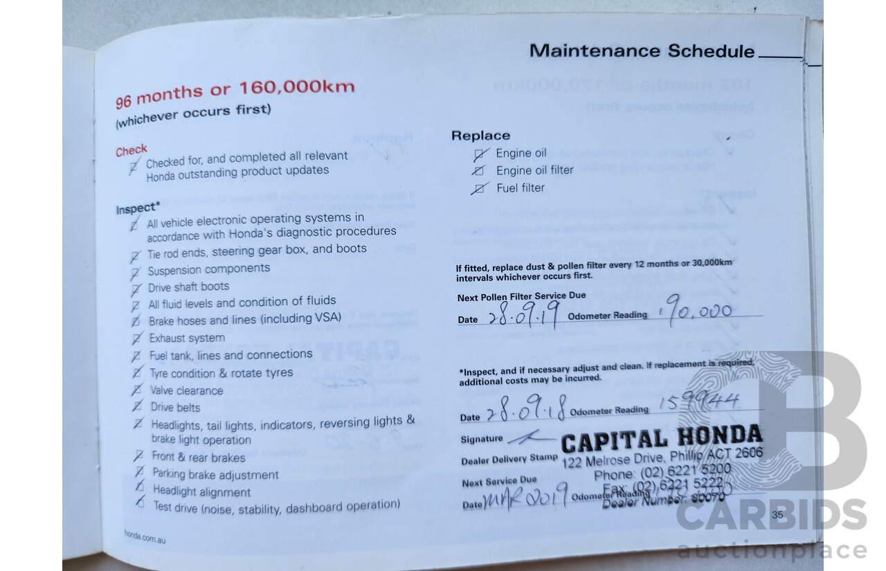 3/2010 Honda Accord EURO Luxury NAVI 10 4d Sedan Black 2.4L