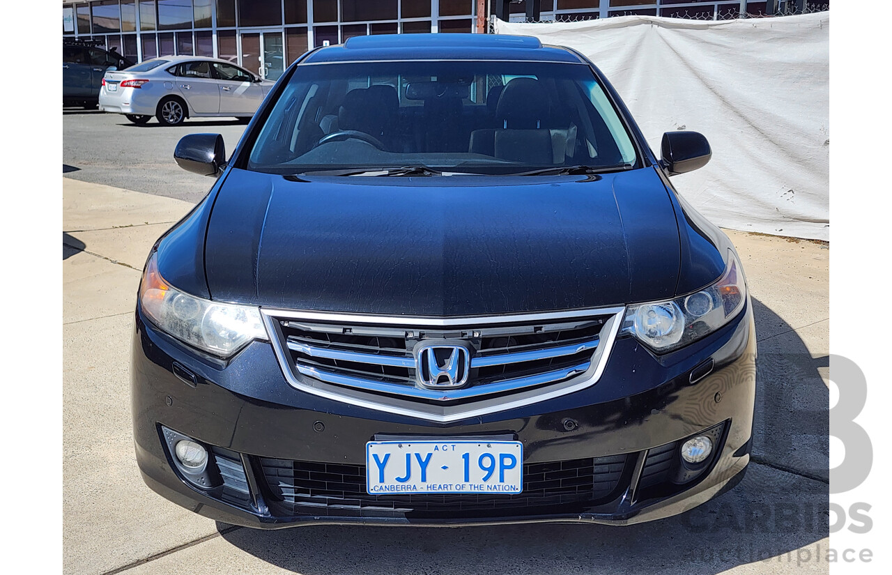 3/2010 Honda Accord EURO Luxury NAVI 10 4d Sedan Black 2.4L