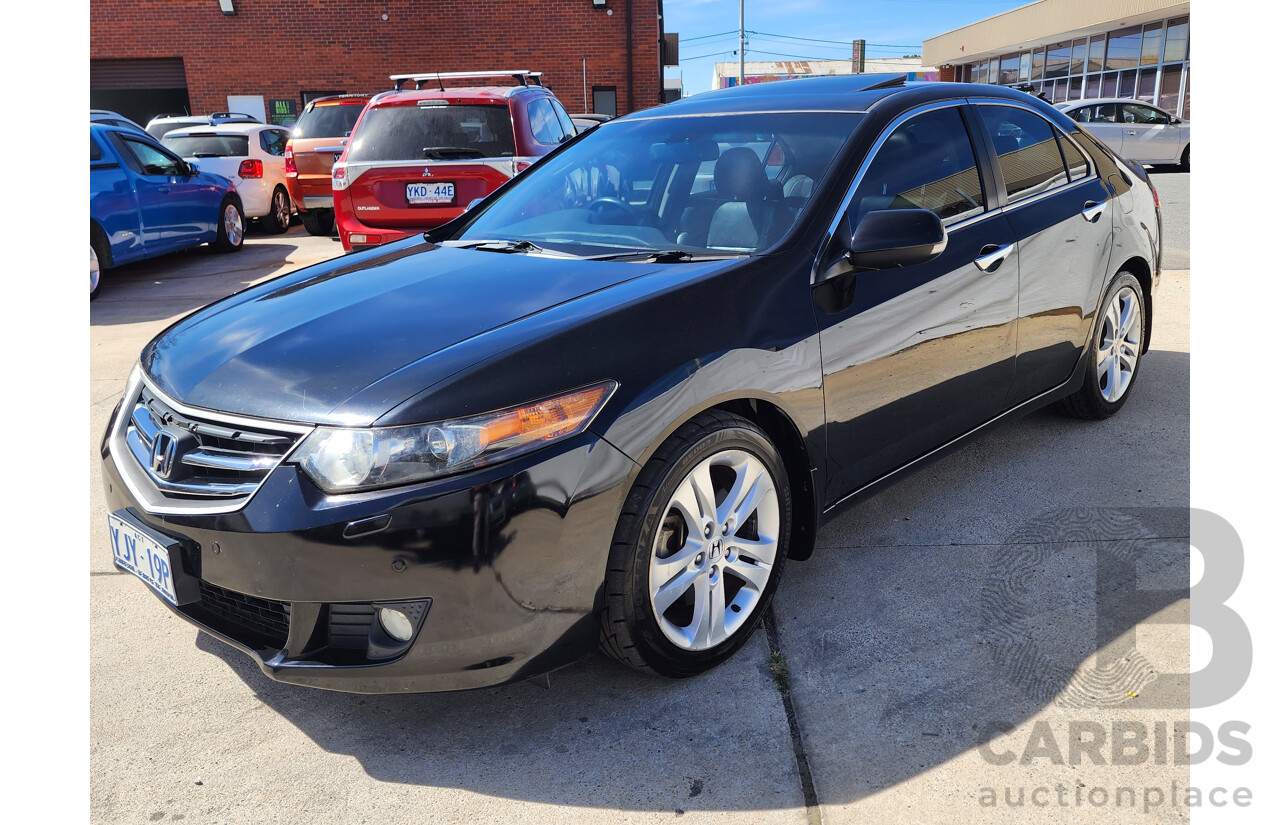 3/2010 Honda Accord EURO Luxury NAVI 10 4d Sedan Black 2.4L