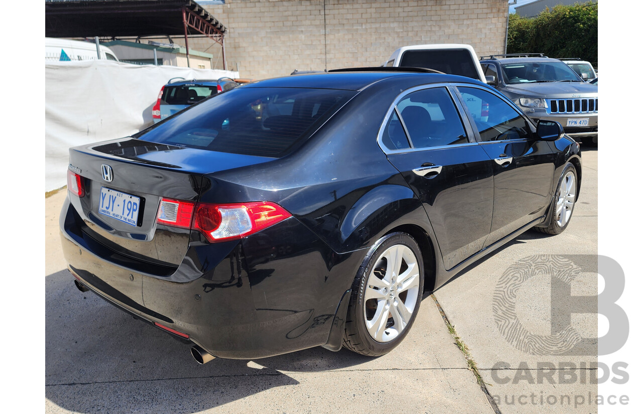 3/2010 Honda Accord EURO Luxury NAVI 10 4d Sedan Black 2.4L