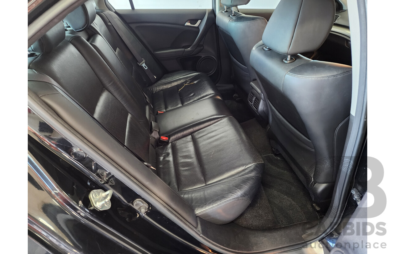 3/2010 Honda Accord EURO Luxury NAVI 10 4d Sedan Black 2.4L