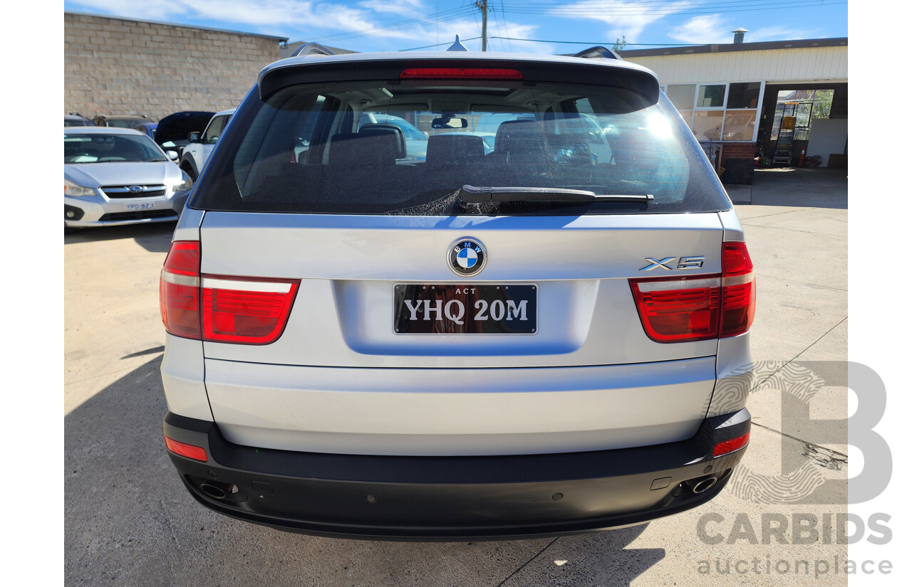 7/2008 Bmw X5 3.0d E70 4d Wagon Silver 3.0L