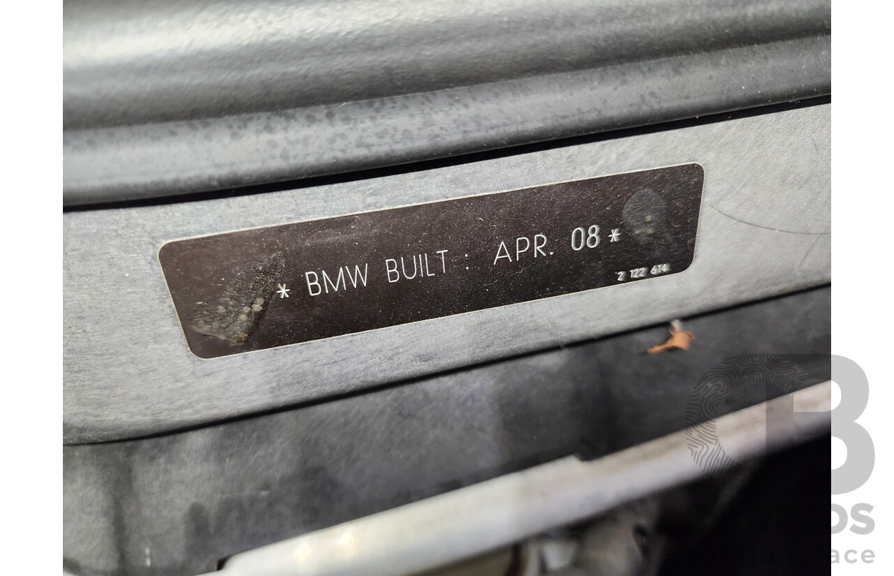 7/2008 Bmw X5 3.0d E70 4d Wagon Silver 3.0L