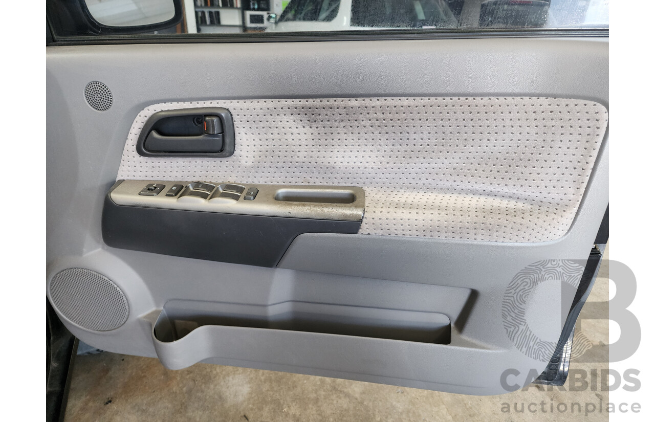 10/2006 Holden Rodeo LT RA MY06 UPGRADE Crew Cab P/Up Black 3.6L