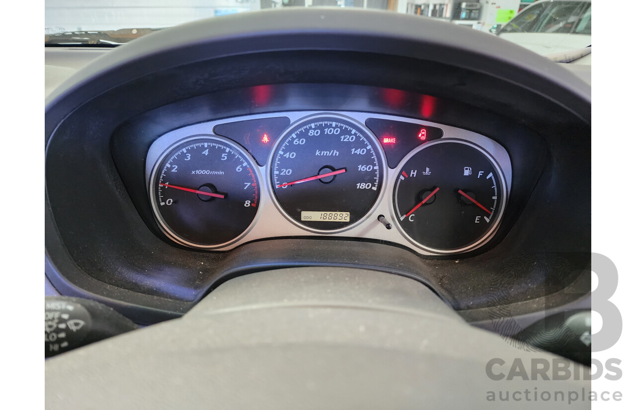 10/2006 Holden Rodeo LT RA MY06 UPGRADE Crew Cab P/Up Black 3.6L