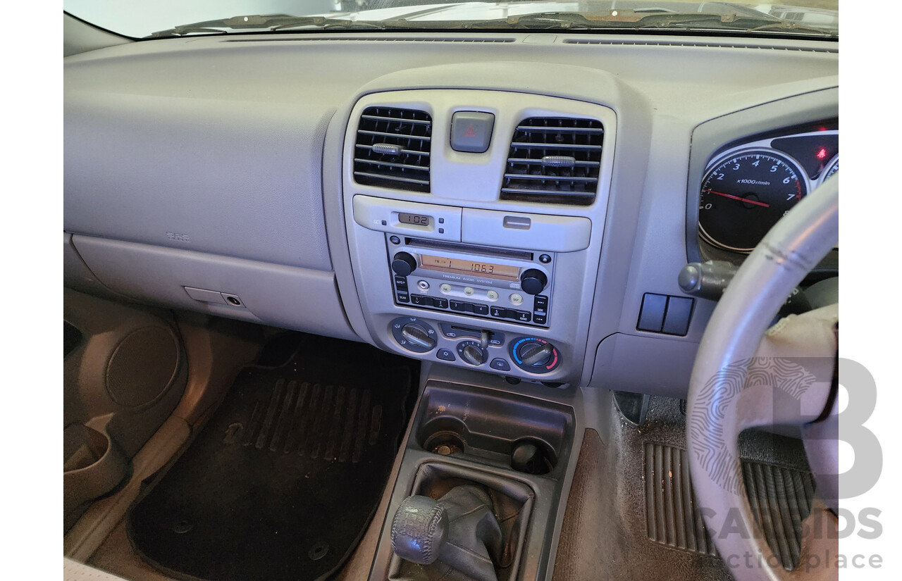 10/2006 Holden Rodeo LT RA MY06 UPGRADE Crew Cab P/Up Black 3.6L