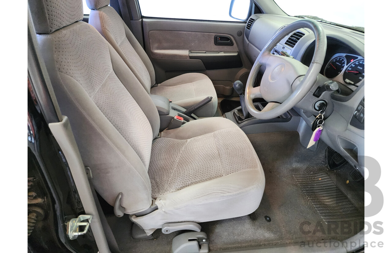 10/2006 Holden Rodeo LT RA MY06 UPGRADE Crew Cab P/Up Black 3.6L