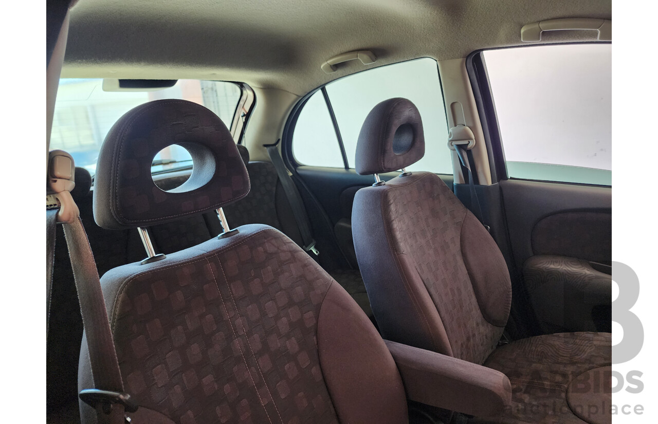 4/2009 Nissan Micra  K12 5d Hatchback Maroon 1.4L