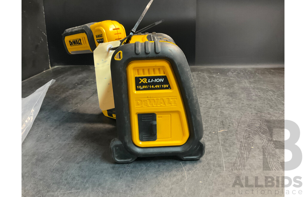 DeWALT Cordless Drill, Radio and Torch