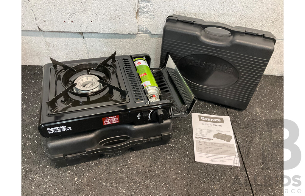 GASMATE Butane Stove - Lot of 2
