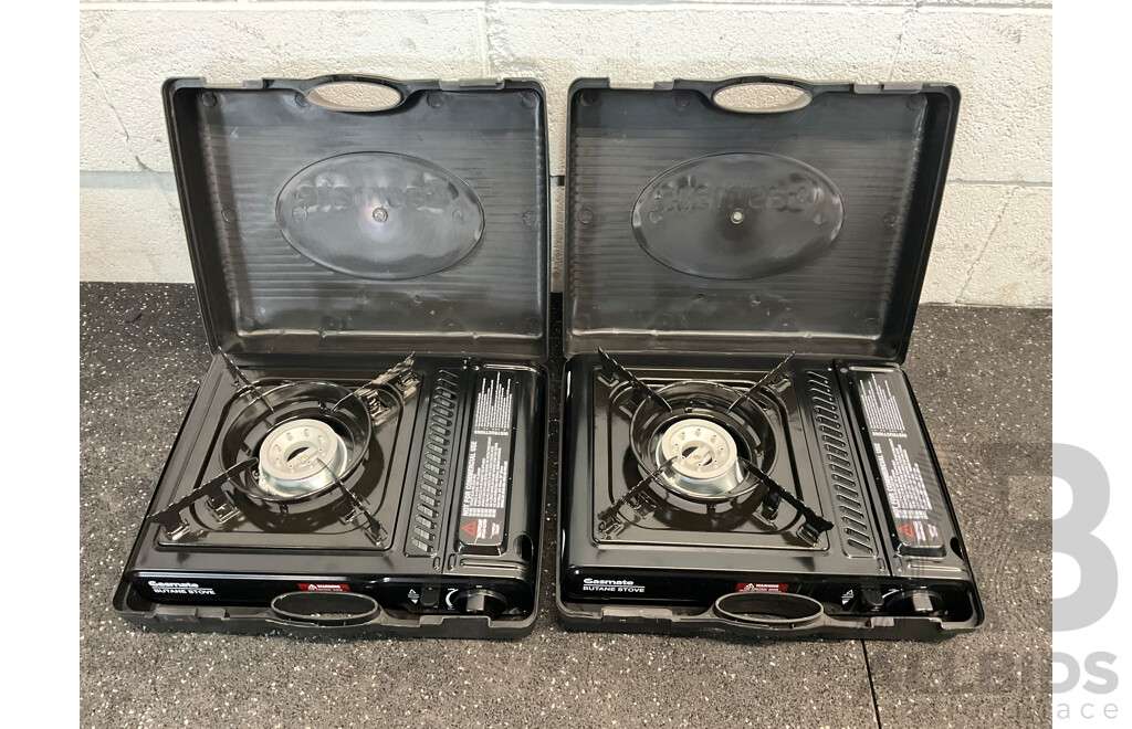 GASMATE Butane Stove - Lot of 2