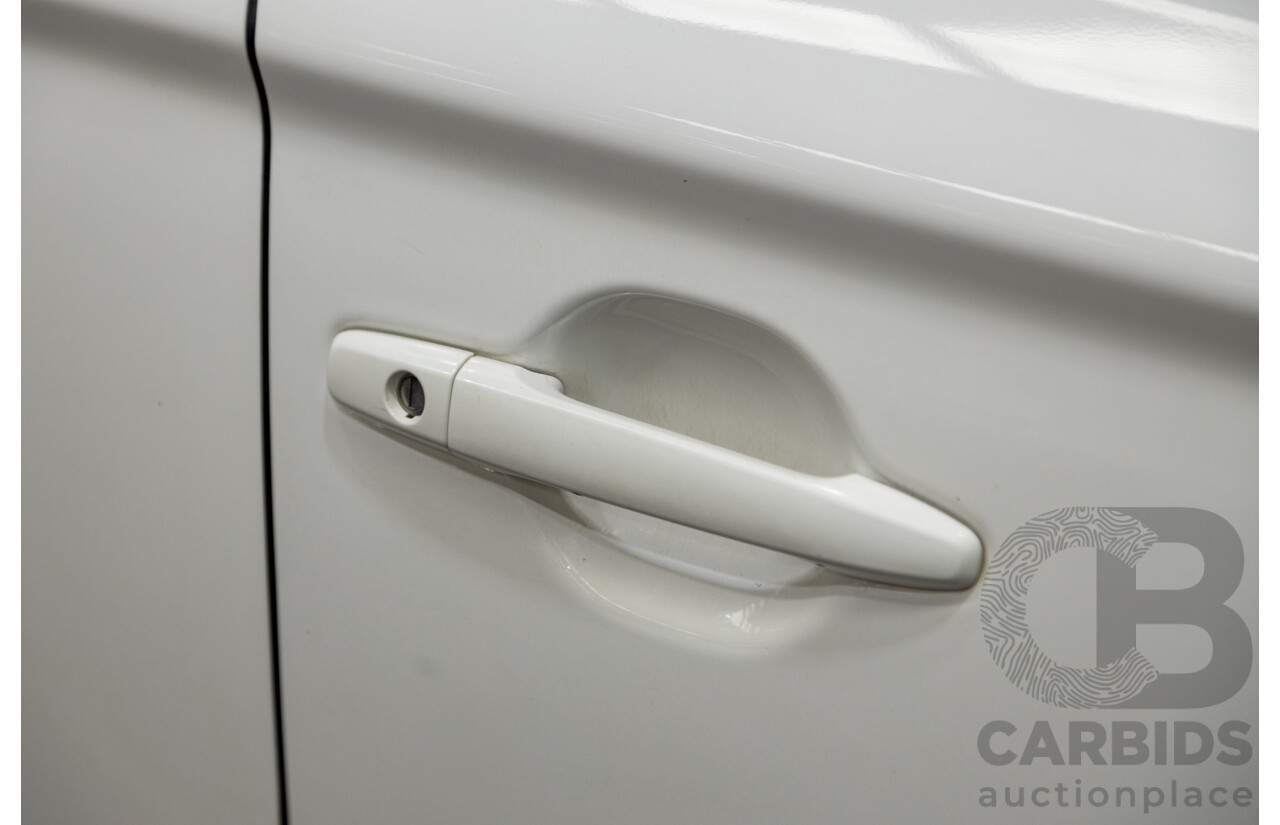 11/2016 Mitsubishi Outlander LS Safety Pack (4x4) ZK MY16 4d Wagon White Turbo Diesel 2.2L - 7 Seater
