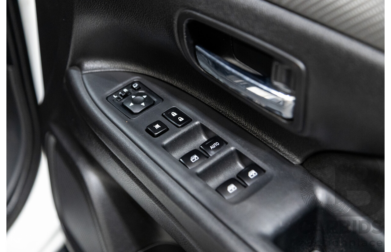 11/2016 Mitsubishi Outlander LS Safety Pack (4x4) ZK MY16 4d Wagon White Turbo Diesel 2.2L - 7 Seater