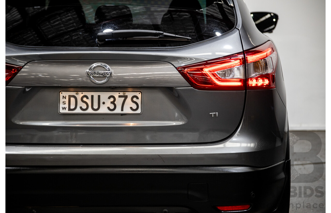 9/2017 Nissan Qashqai TI J11 4d Wagon Gun Grey Metallic 2.0L