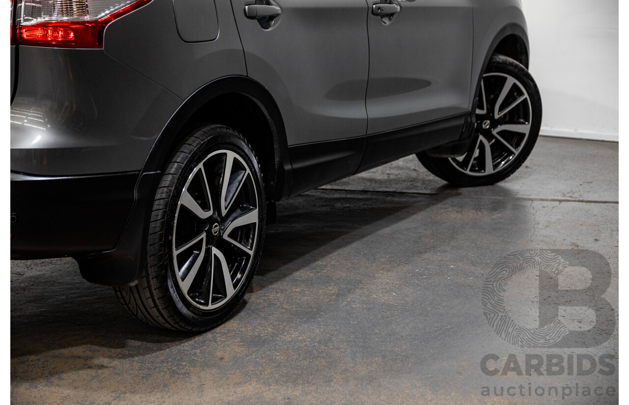 9/2017 Nissan Qashqai TI J11 4d Wagon Gun Grey Metallic 2.0L