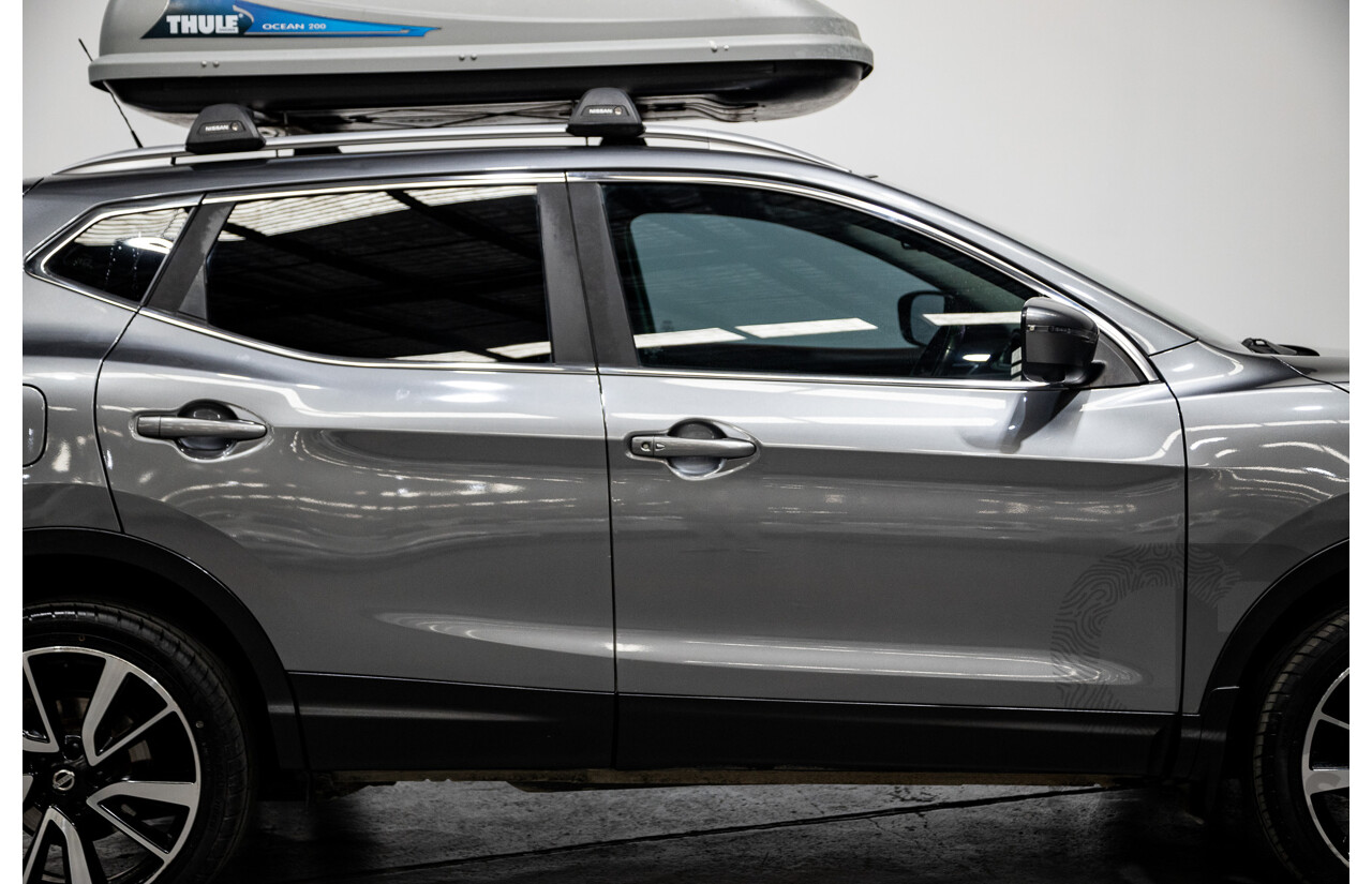 9/2017 Nissan Qashqai TI J11 4d Wagon Gun Grey Metallic 2.0L