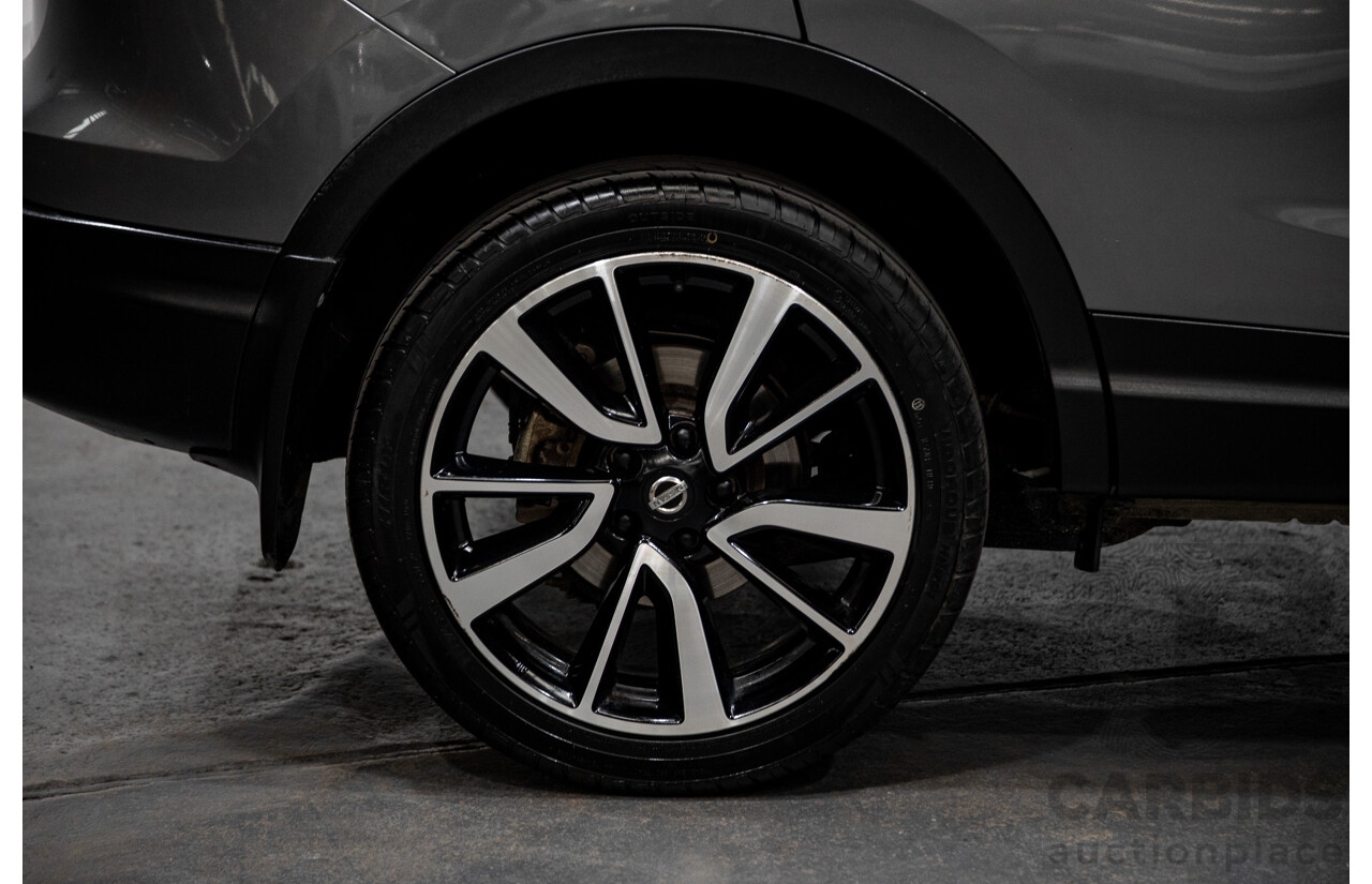 9/2017 Nissan Qashqai TI J11 4d Wagon Gun Grey Metallic 2.0L