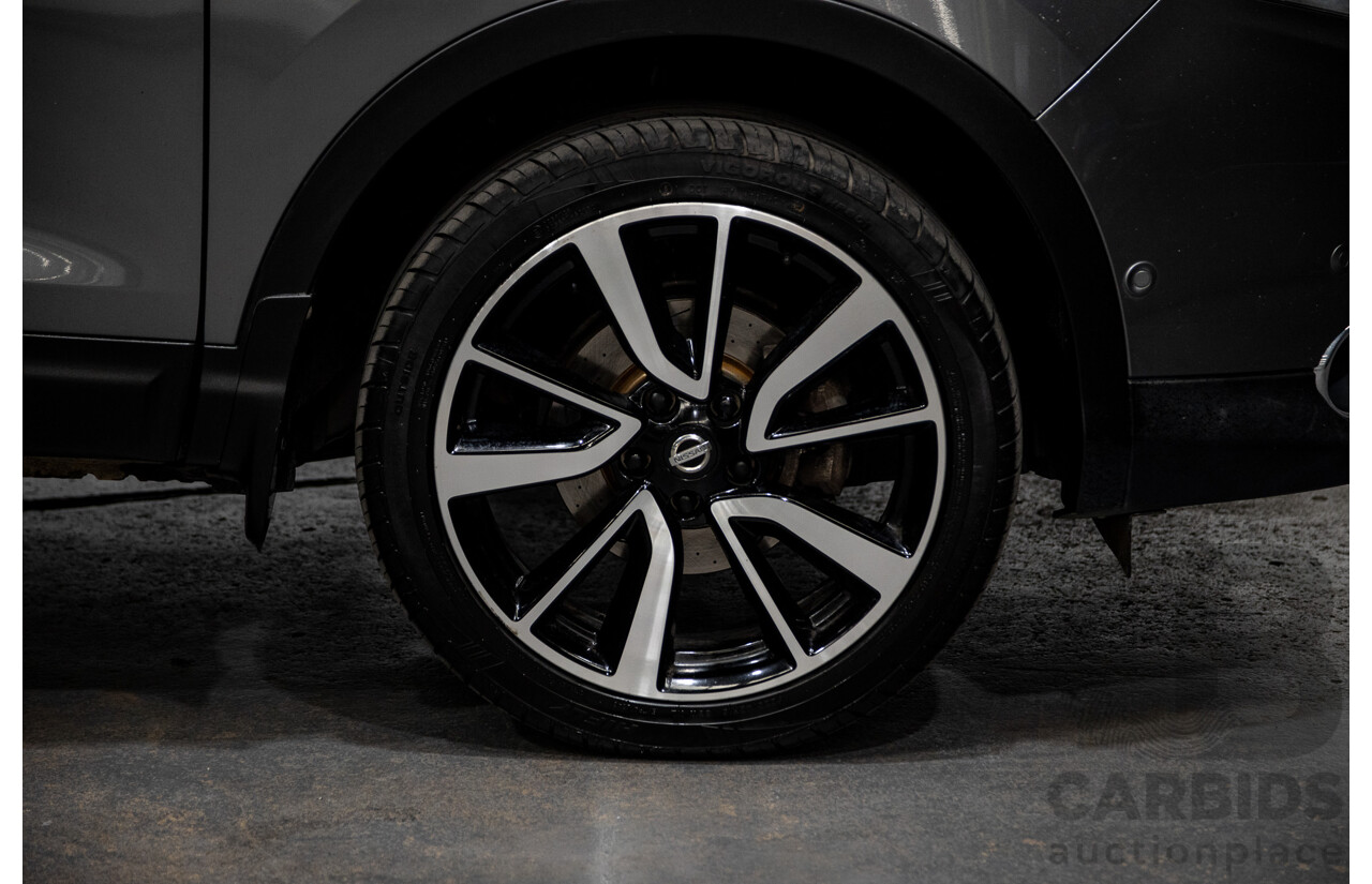 9/2017 Nissan Qashqai TI J11 4d Wagon Gun Grey Metallic 2.0L