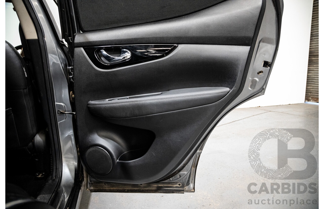 9/2017 Nissan Qashqai TI J11 4d Wagon Gun Grey Metallic 2.0L