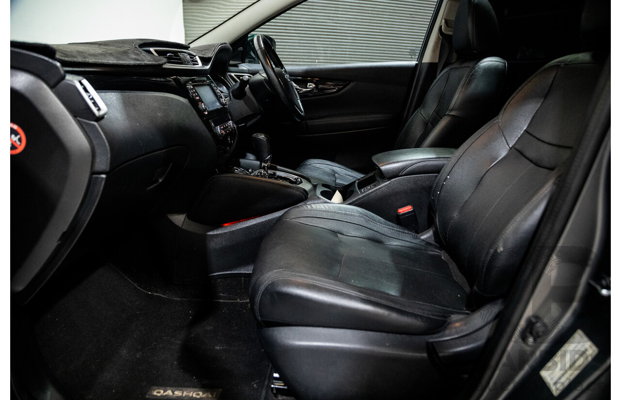 9/2017 Nissan Qashqai TI J11 4d Wagon Gun Grey Metallic 2.0L