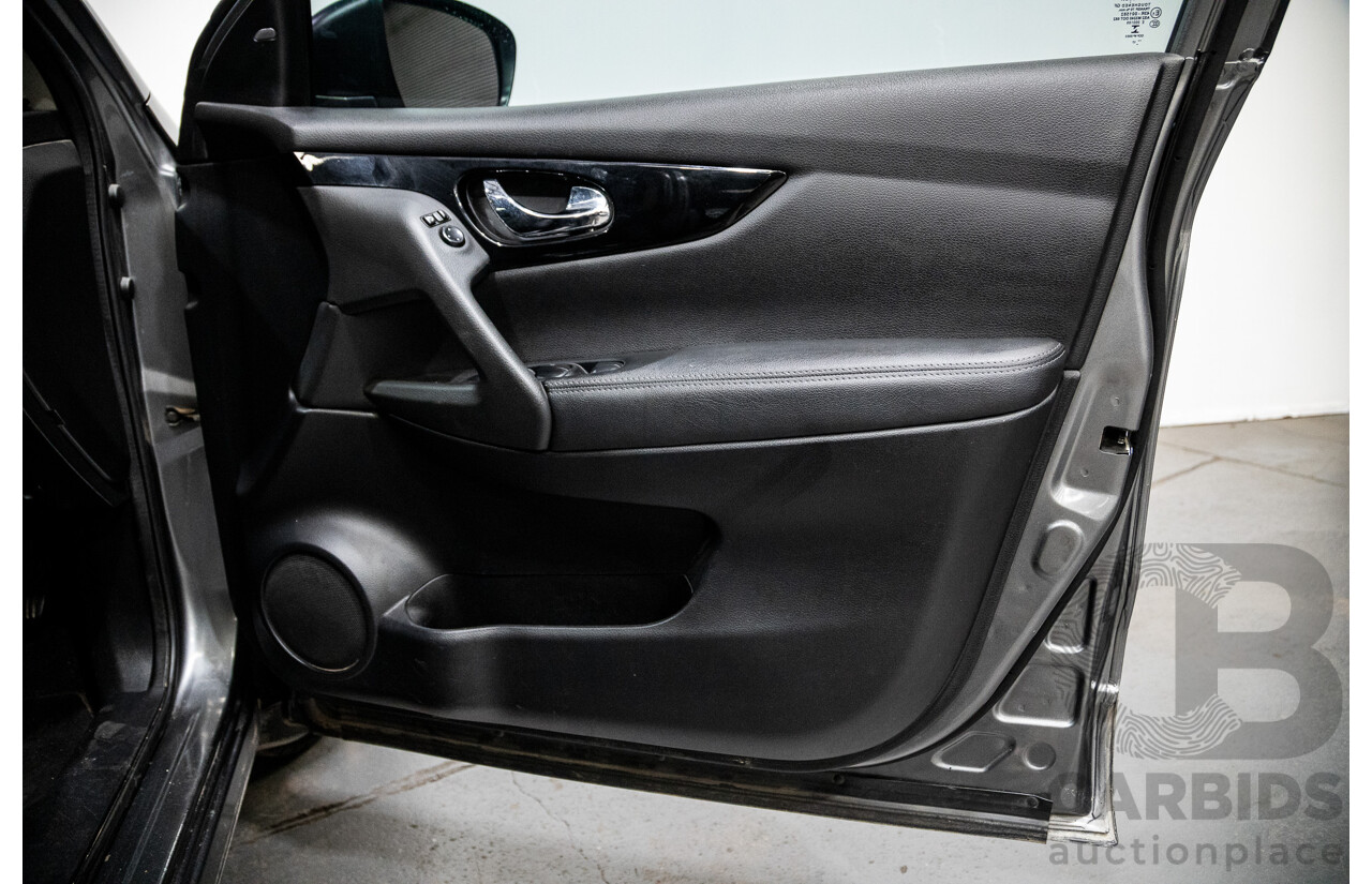 9/2017 Nissan Qashqai TI J11 4d Wagon Gun Grey Metallic 2.0L