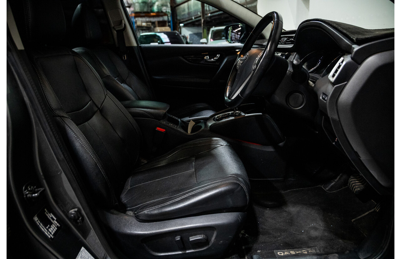 9/2017 Nissan Qashqai TI J11 4d Wagon Gun Grey Metallic 2.0L